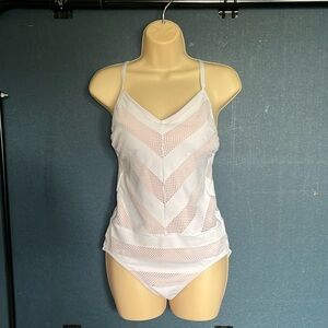 Calvin Klein size 8, one piece swimsuit
